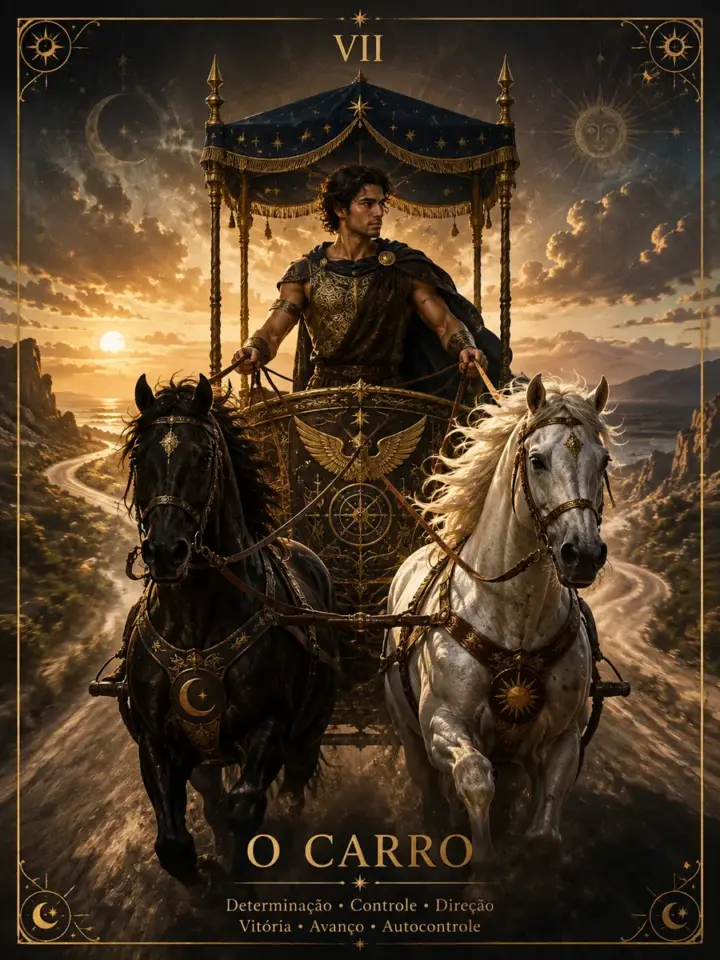 Carta de Tarot O Carro
